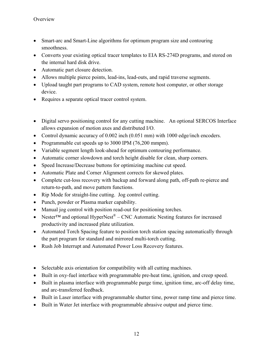 Performance features, Installation and setup features | Hypertherm Phoenix 8.0 User Manual | Page 20 / 585