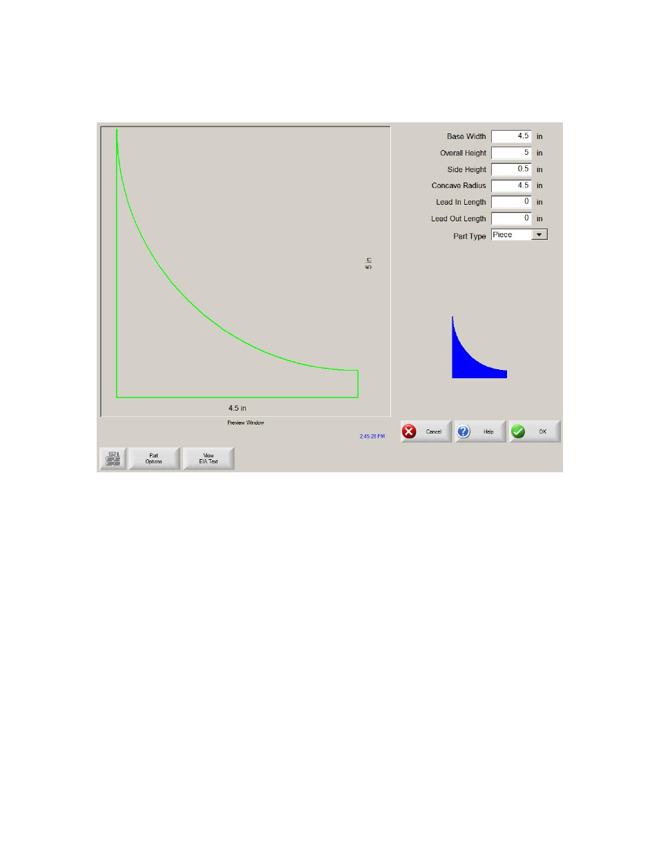 Polygon with concave side | Hypertherm Phoenix 8.0 User Manual | Page 223 / 585