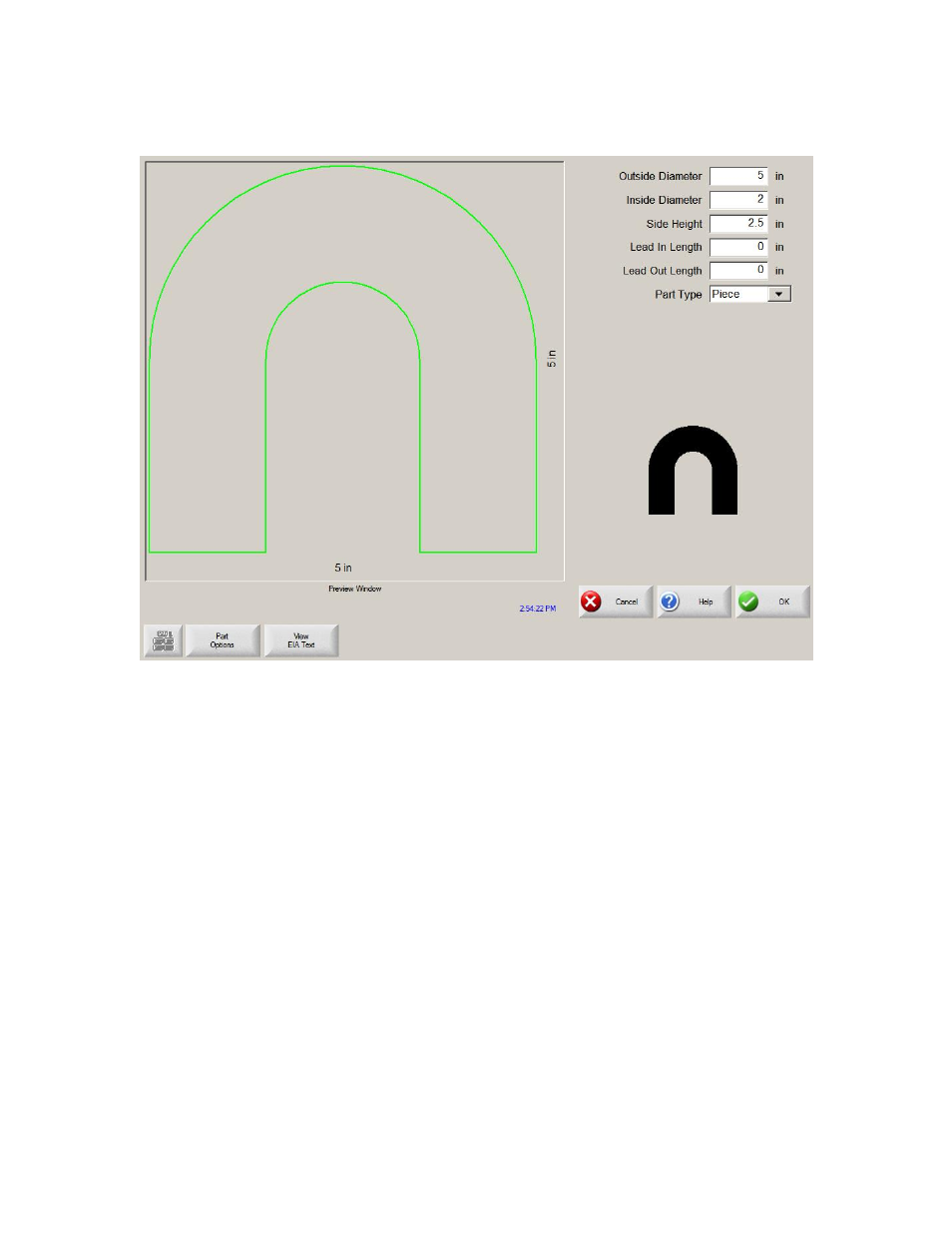 Horseshoe | Hypertherm Phoenix 8.0 User Manual | Page 255 / 585