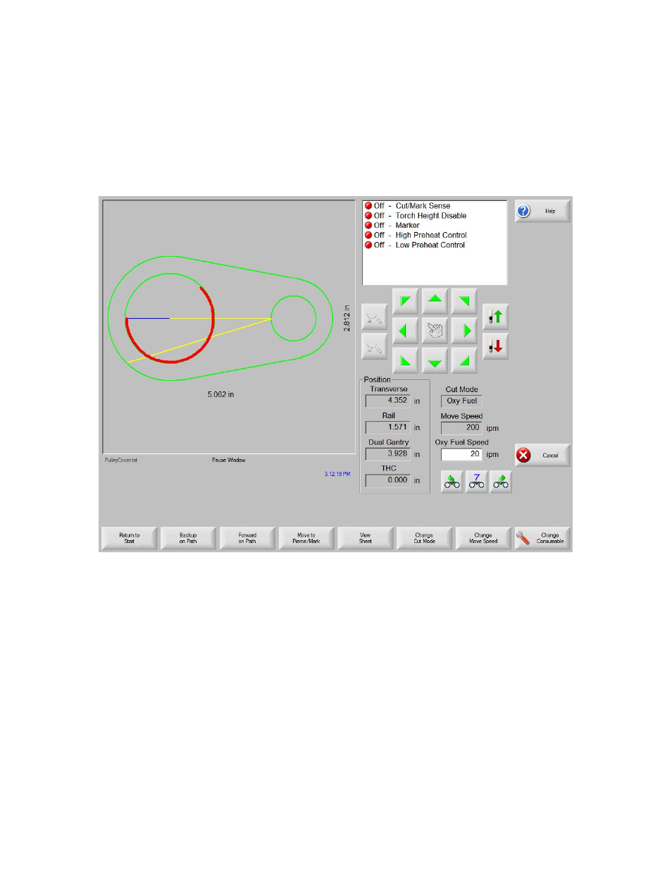 Pause | Hypertherm Phoenix 8.0 User Manual | Page 296 / 585