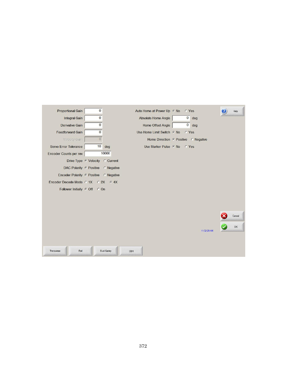 Axes - cbh, Axes -- cbh | Hypertherm Phoenix 8.0 User Manual | Page 379 / 585