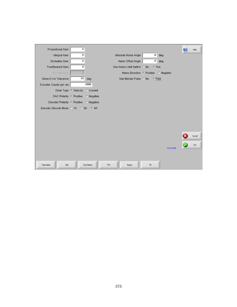 Axes - rotate | Hypertherm Phoenix 8.0 User Manual | Page 382 / 585