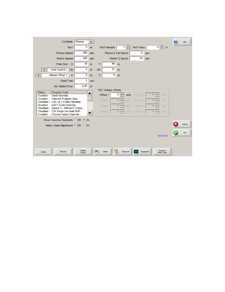 Cut setups, Plasma setups | Hypertherm Phoenix 8.0 User Manual | Page 419 / 585