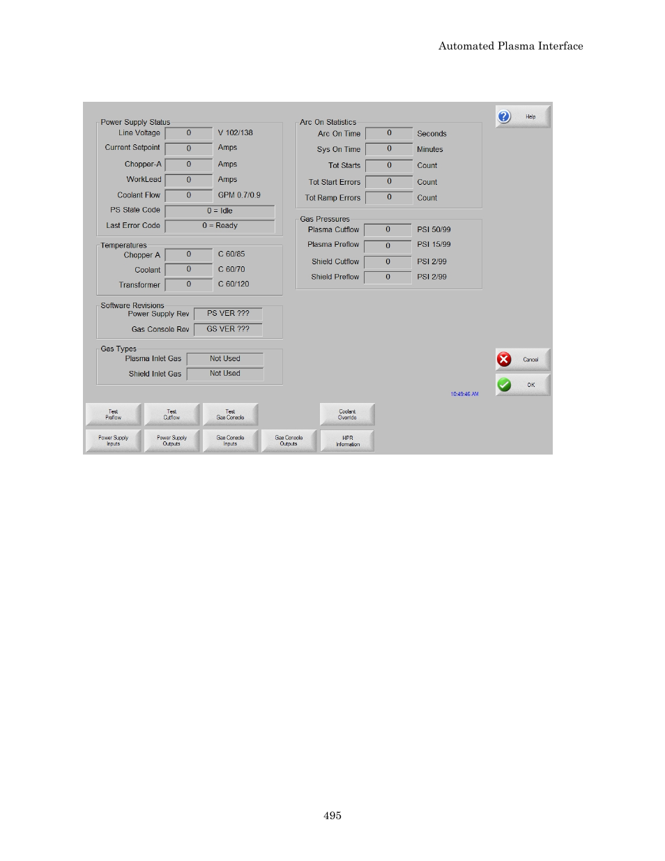 Hpr diagnostics | Hypertherm Phoenix 8.0 User Manual | Page 502 / 585