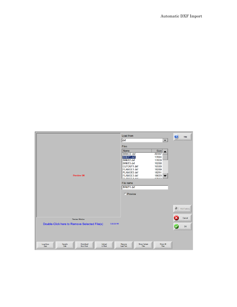 Automatic dxf import, Overview, Load dxf files | Hypertherm Phoenix 8.0 User Manual | Page 524 / 585