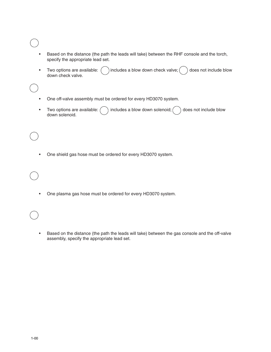 Hypertherm HD3070 w/ Automatic Gas User Manual | Page 17 / 35