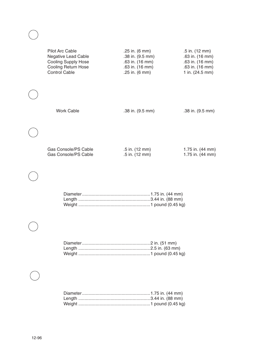 Hypertherm HD3070 w/ Automatic Gas User Manual | Page 29 / 35