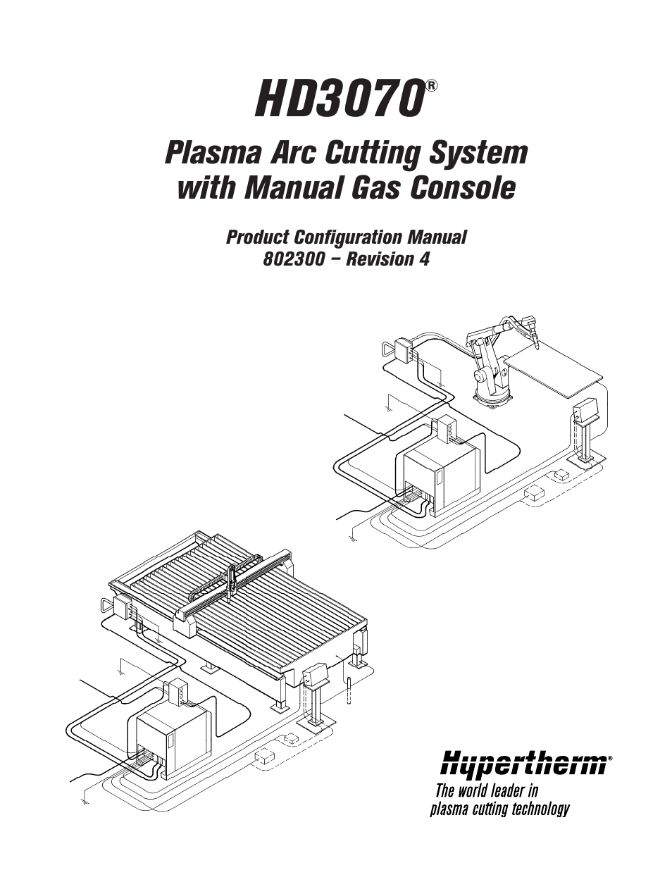 Hypertherm HD3070 w/Manual Gas User Manual | 43 pages