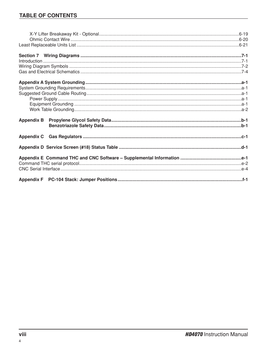 Hypertherm HD4070 Rev.8 User Manual | Page 16 / 278