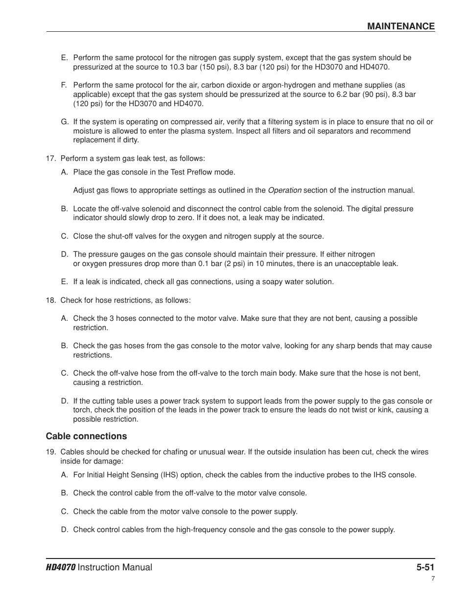 Hypertherm HD4070 Rev.8 User Manual | Page 198 / 278