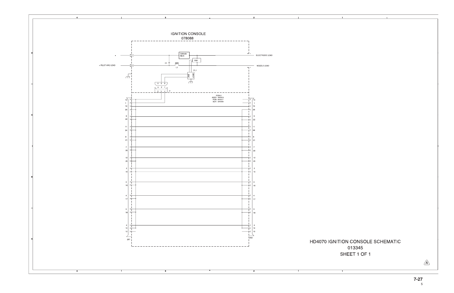 Hypertherm HD4070 Rev.8 User Manual | Page 244 / 278