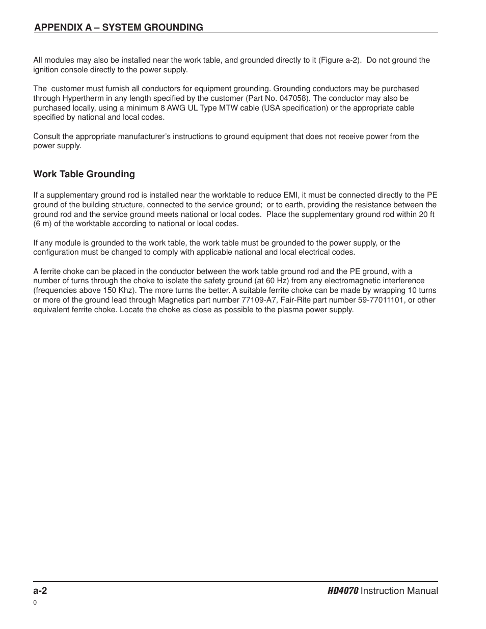Hypertherm HD4070 Rev.8 User Manual | Page 248 / 278