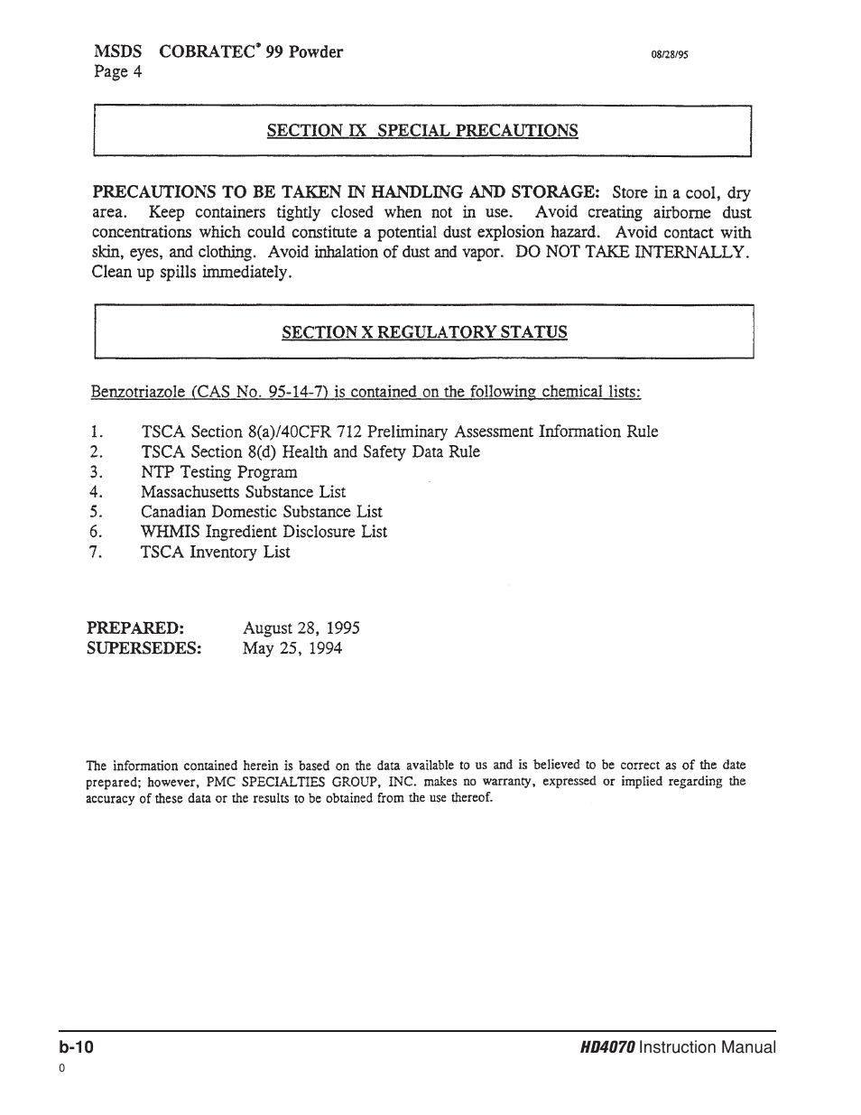 Hypertherm HD4070 Rev.8 User Manual | Page 260 / 278