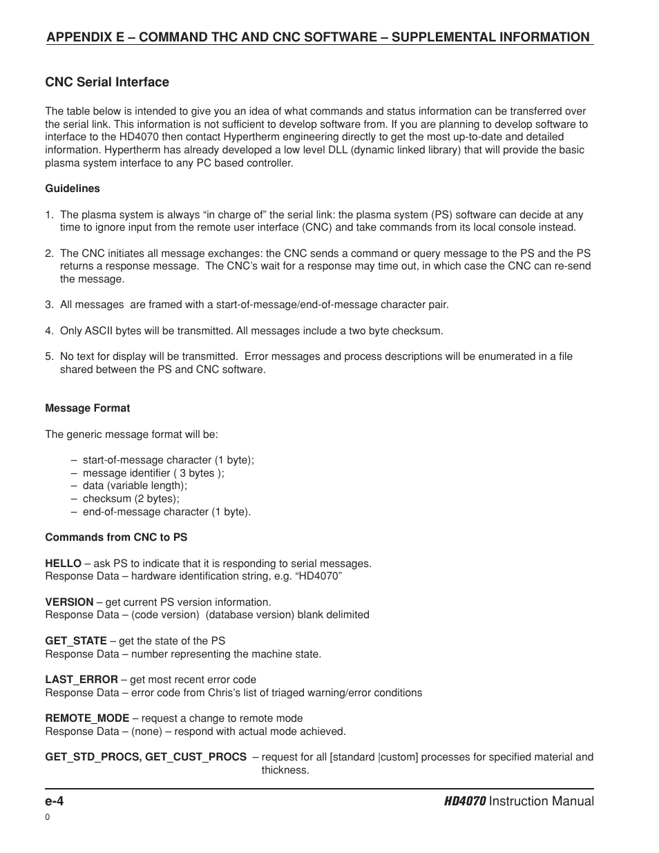 Hypertherm HD4070 Rev.8 User Manual | Page 268 / 278