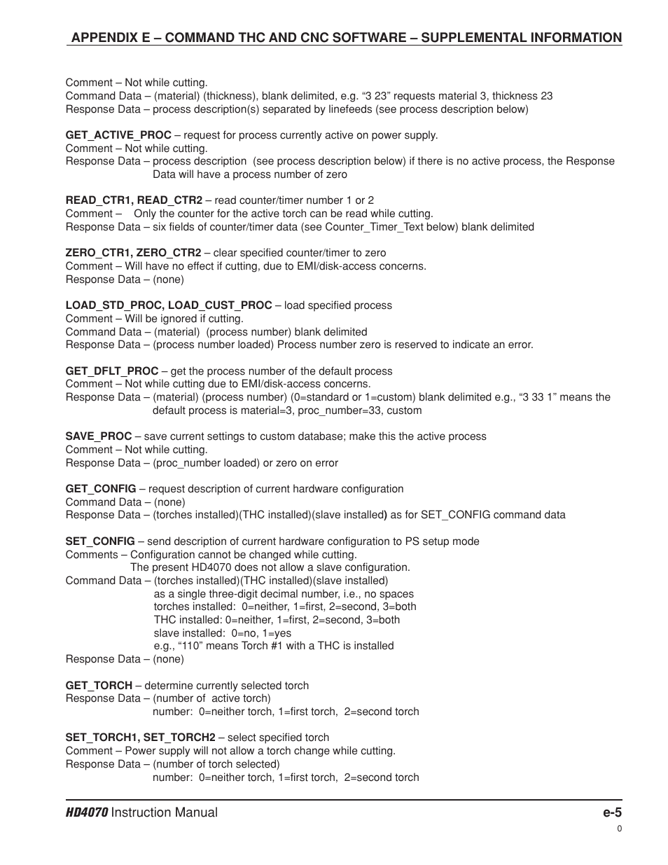 Hypertherm HD4070 Rev.8 User Manual | Page 269 / 278