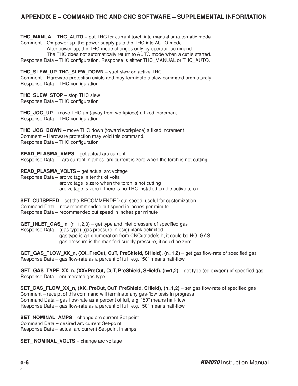 Hypertherm HD4070 Rev.8 User Manual | Page 270 / 278