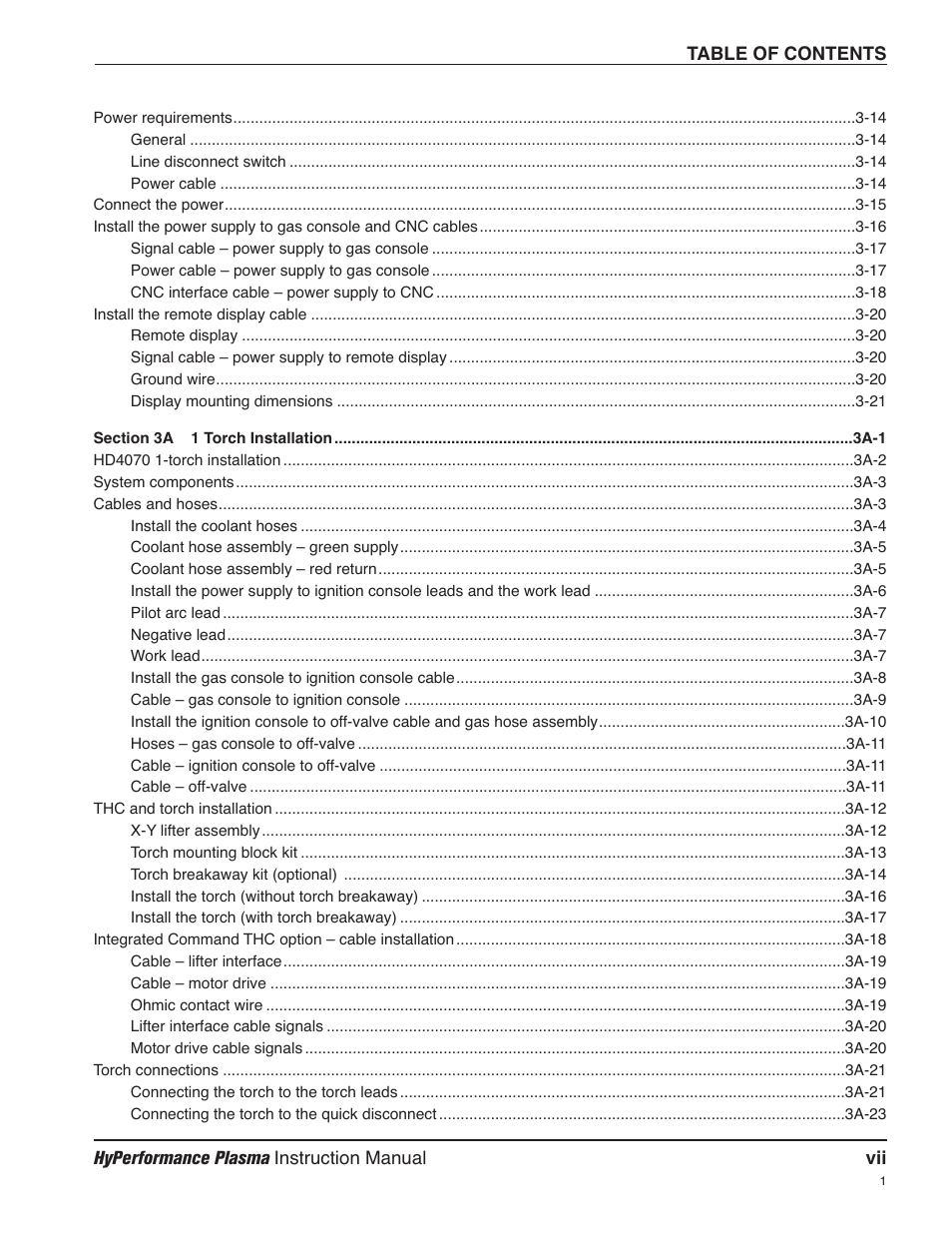 Hypertherm HD4070 Rev.1 User Manual | Page 10 / 288
