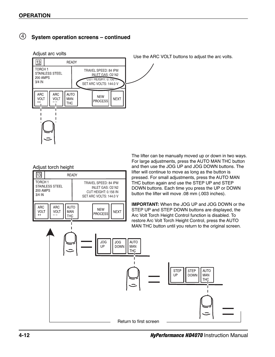 Hypertherm HD4070 Rev.1 User Manual | Page 137 / 288
