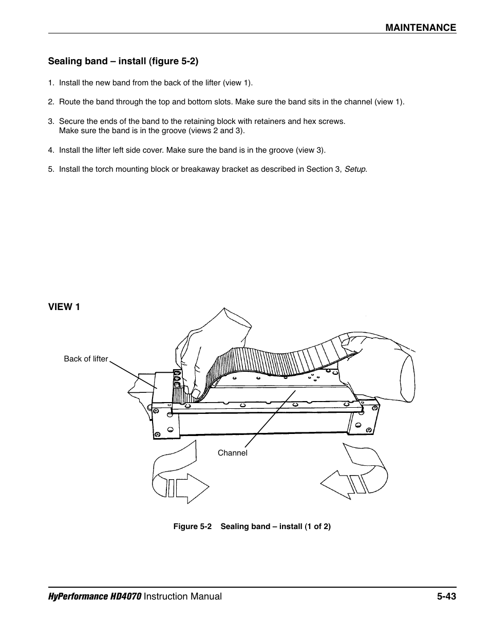 Hypertherm HD4070 Rev.1 User Manual | Page 206 / 288