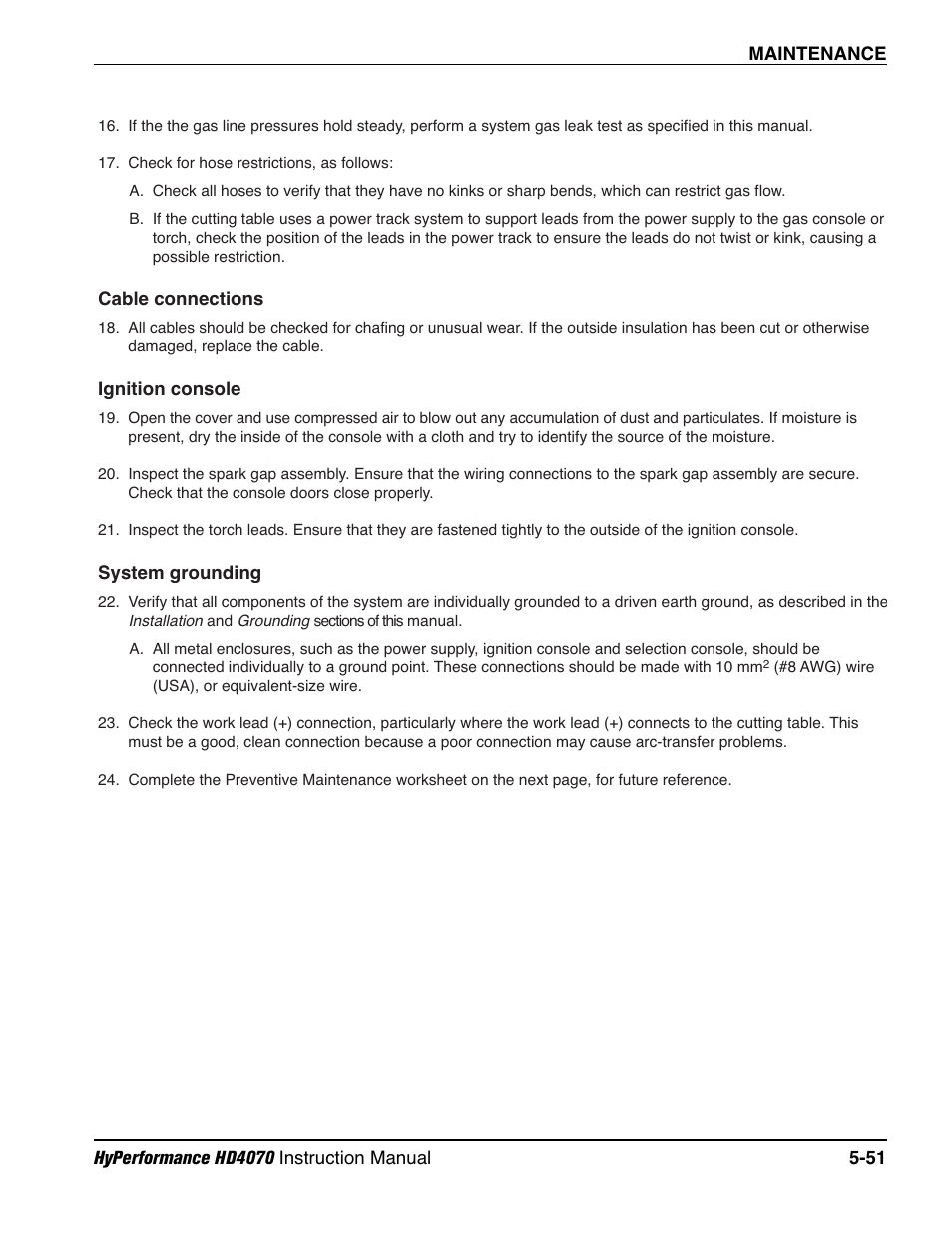 Hypertherm HD4070 Rev.1 User Manual | Page 214 / 288