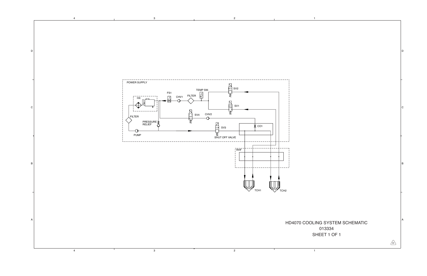 Gas and electrical schematics -5 | Hypertherm HD4070 Rev.1 User Manual | Page 247 / 288
