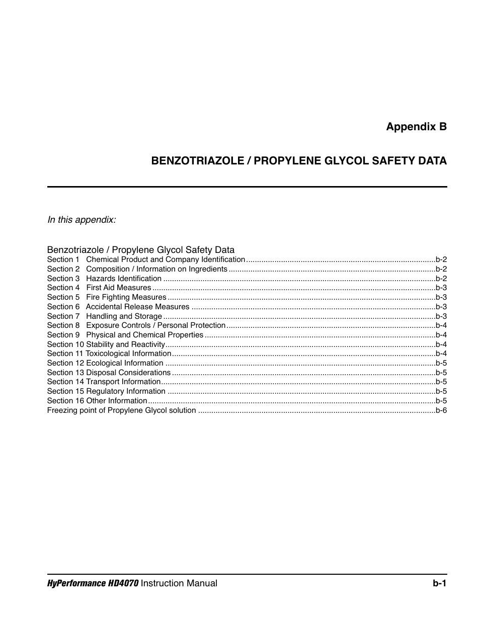 Appendix b | Hypertherm HD4070 Rev.1 User Manual | Page 265 / 288