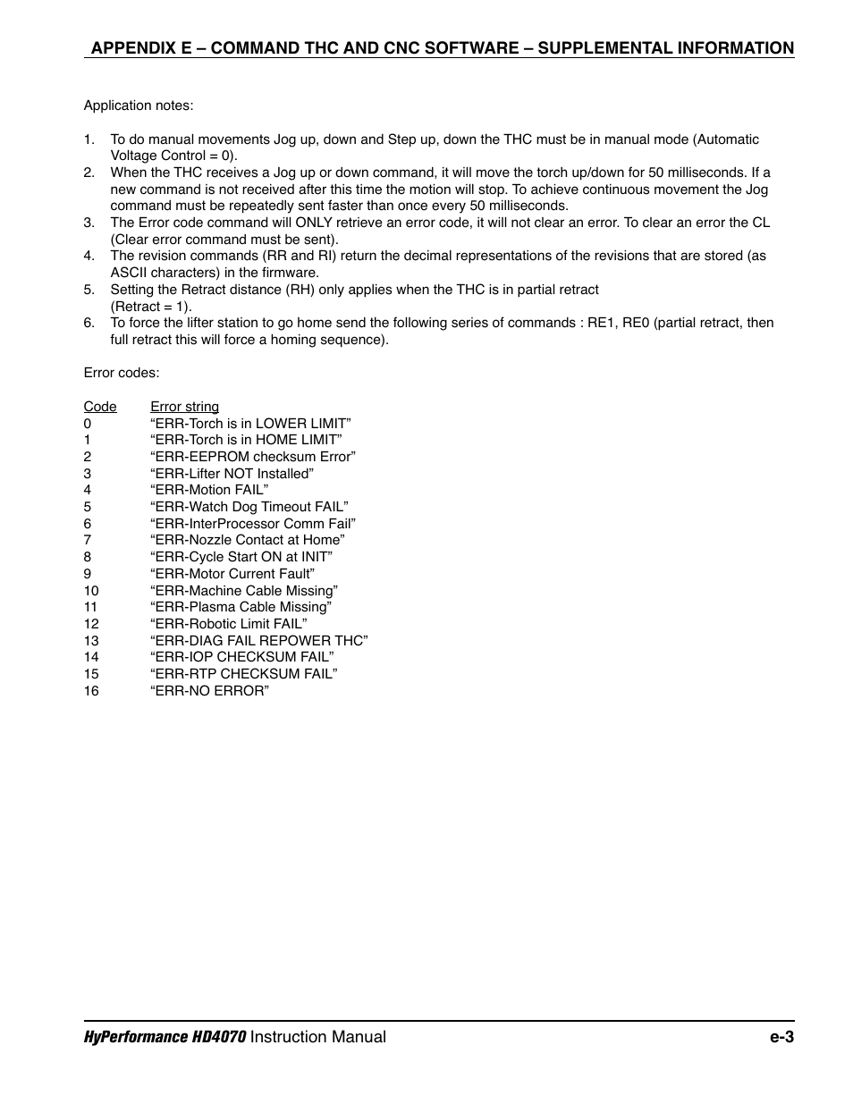 Hypertherm HD4070 Rev.1 User Manual | Page 277 / 288