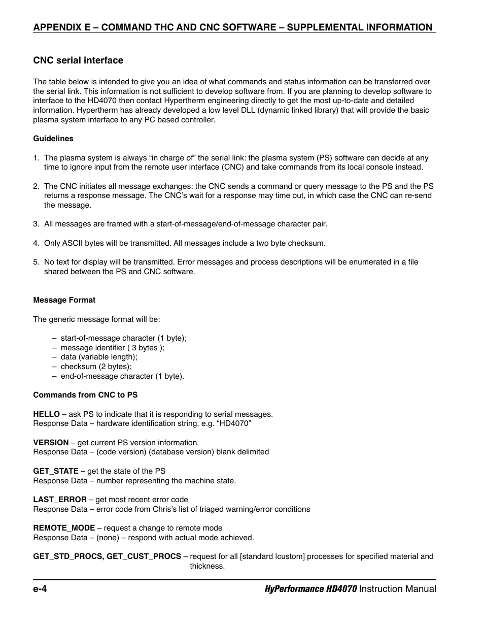 Hypertherm HD4070 Rev.1 User Manual | Page 278 / 288