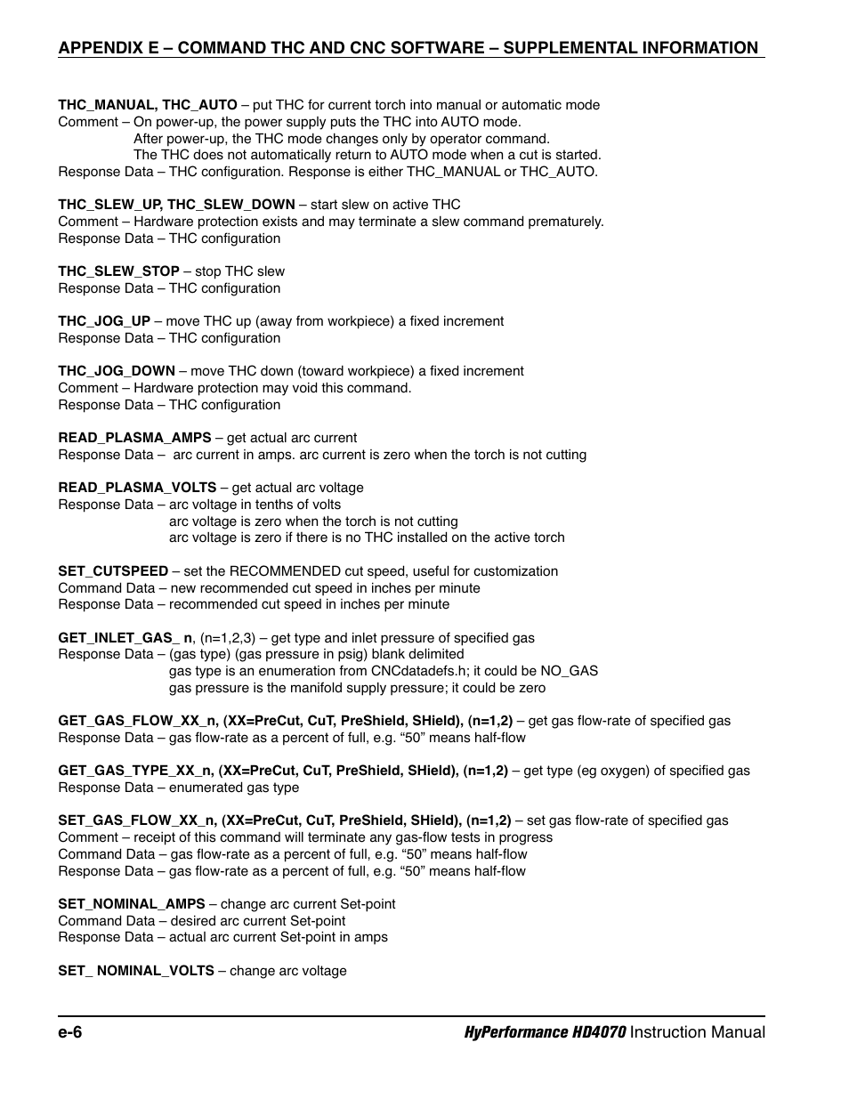 Hypertherm HD4070 Rev.1 User Manual | Page 280 / 288