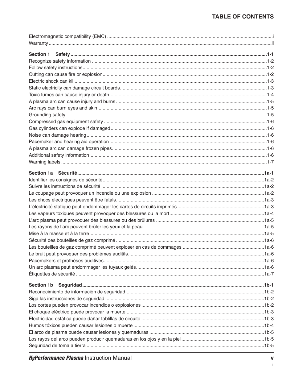 Hypertherm HD4070 Rev.1 User Manual | Page 8 / 288