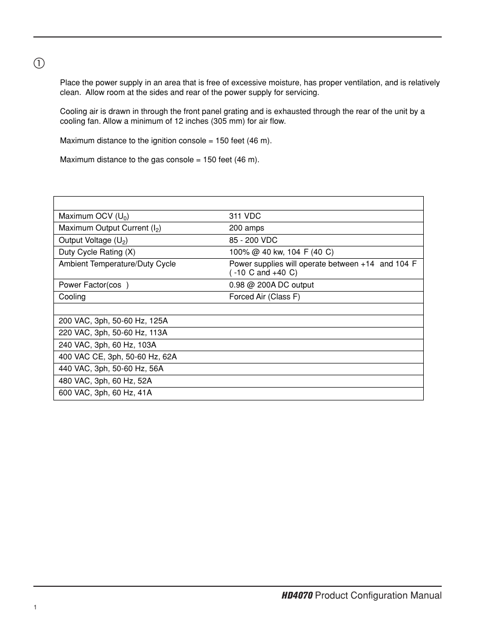 Hypertherm HD4070 Product Configuration User Manual | Page 11 / 88