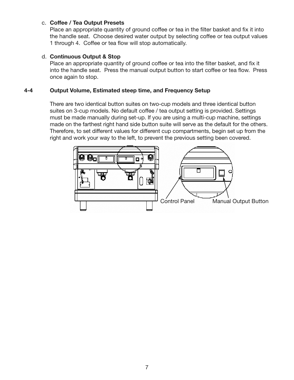 Cecilware ESP1 User Manual | Page 7 / 20