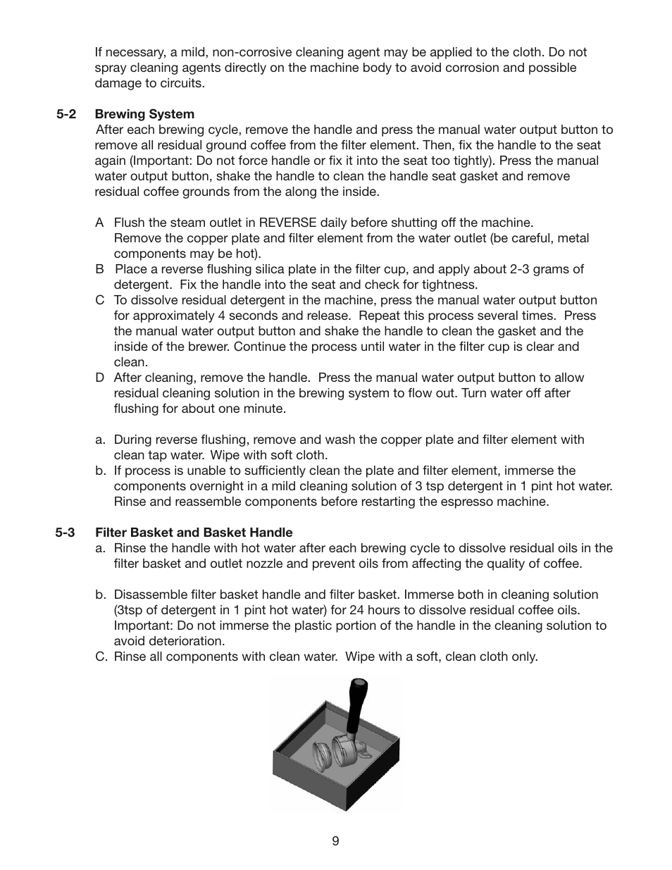 Cecilware ESP1 User Manual | Page 9 / 20