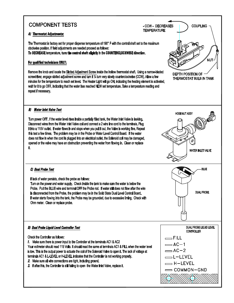 Cecilware GB5MV-10-LD User Manual | Page 11 / 27