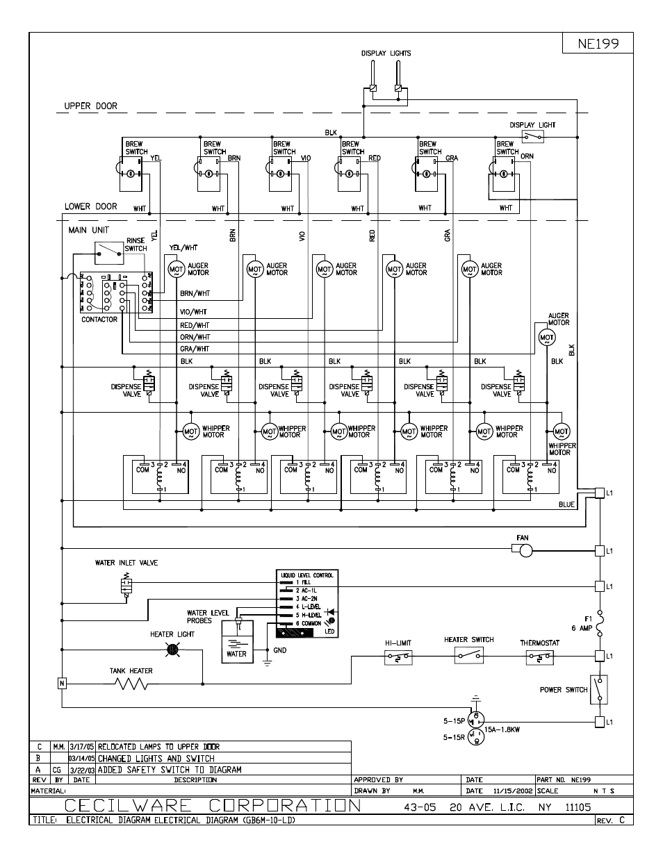 Cecilware GB5MV-10-LD User Manual | Page 25 / 27