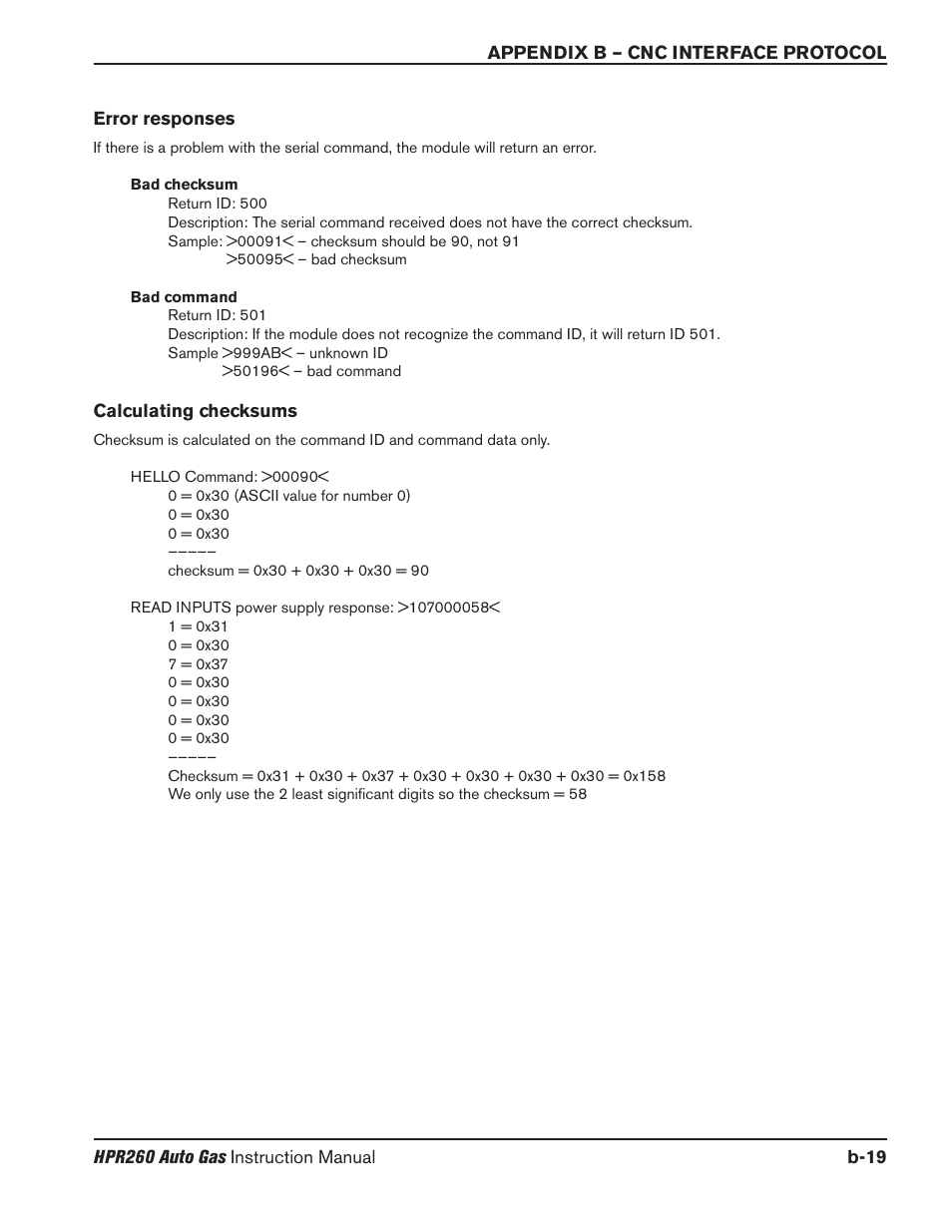 Hypertherm HPR260 Manual Gas Preventive Maintenance Program Rev.5 User Manual | Page 264 / 317