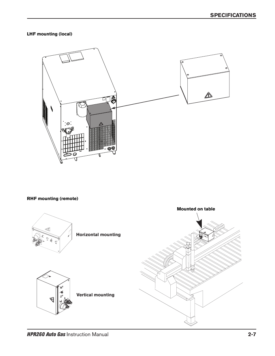 Hypertherm HPR260 Manual Gas Preventive Maintenance Program Rev.5 User Manual | Page 46 / 317