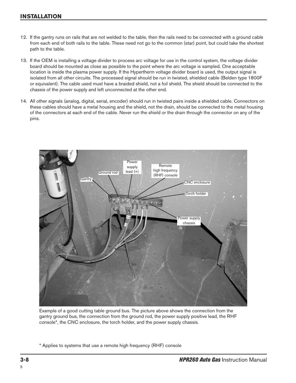 Hypertherm HPR260 Manual Gas Preventive Maintenance Program Rev.5 User Manual | Page 57 / 317