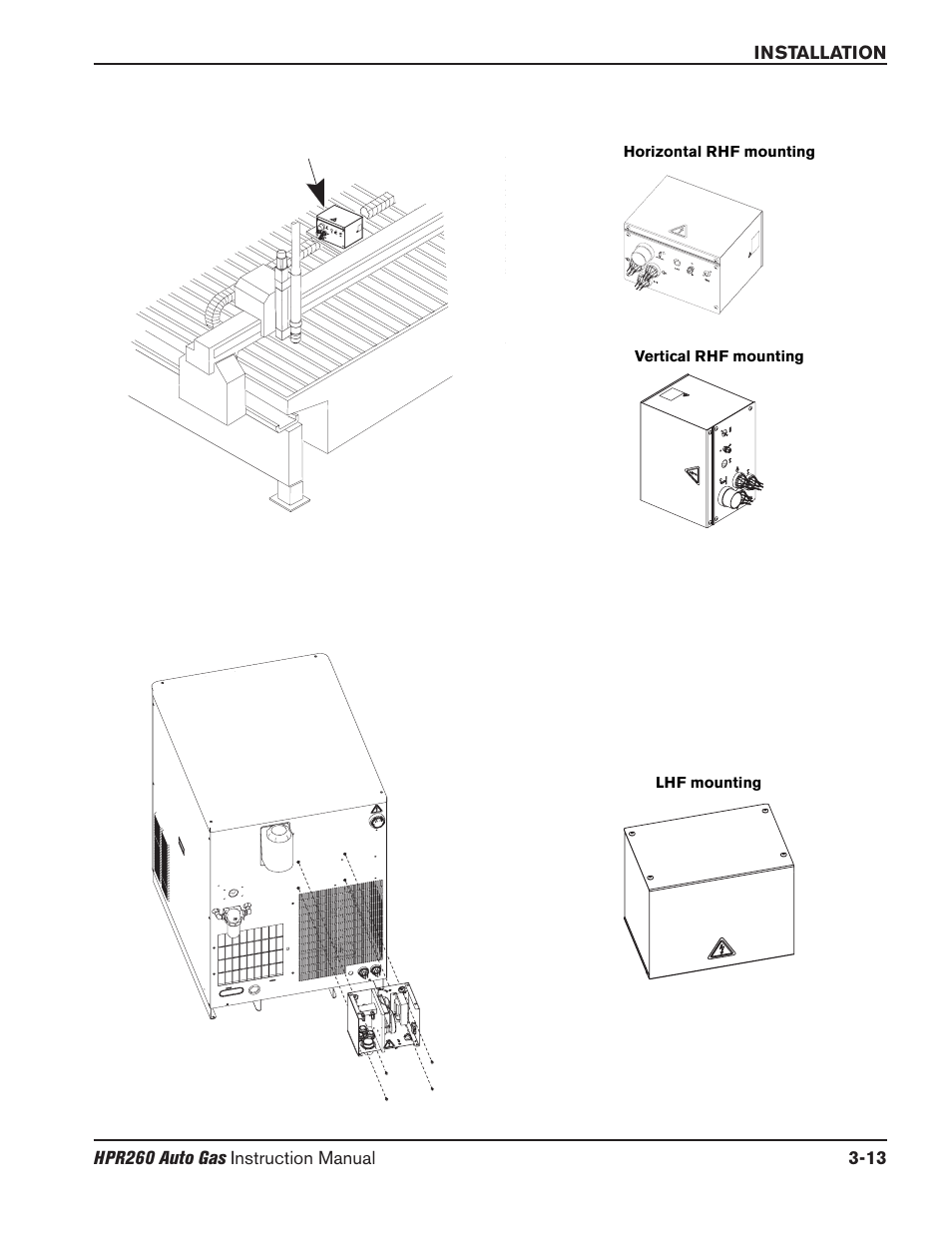 Hypertherm HPR260 Manual Gas Preventive Maintenance Program Rev.5 User Manual | Page 62 / 317