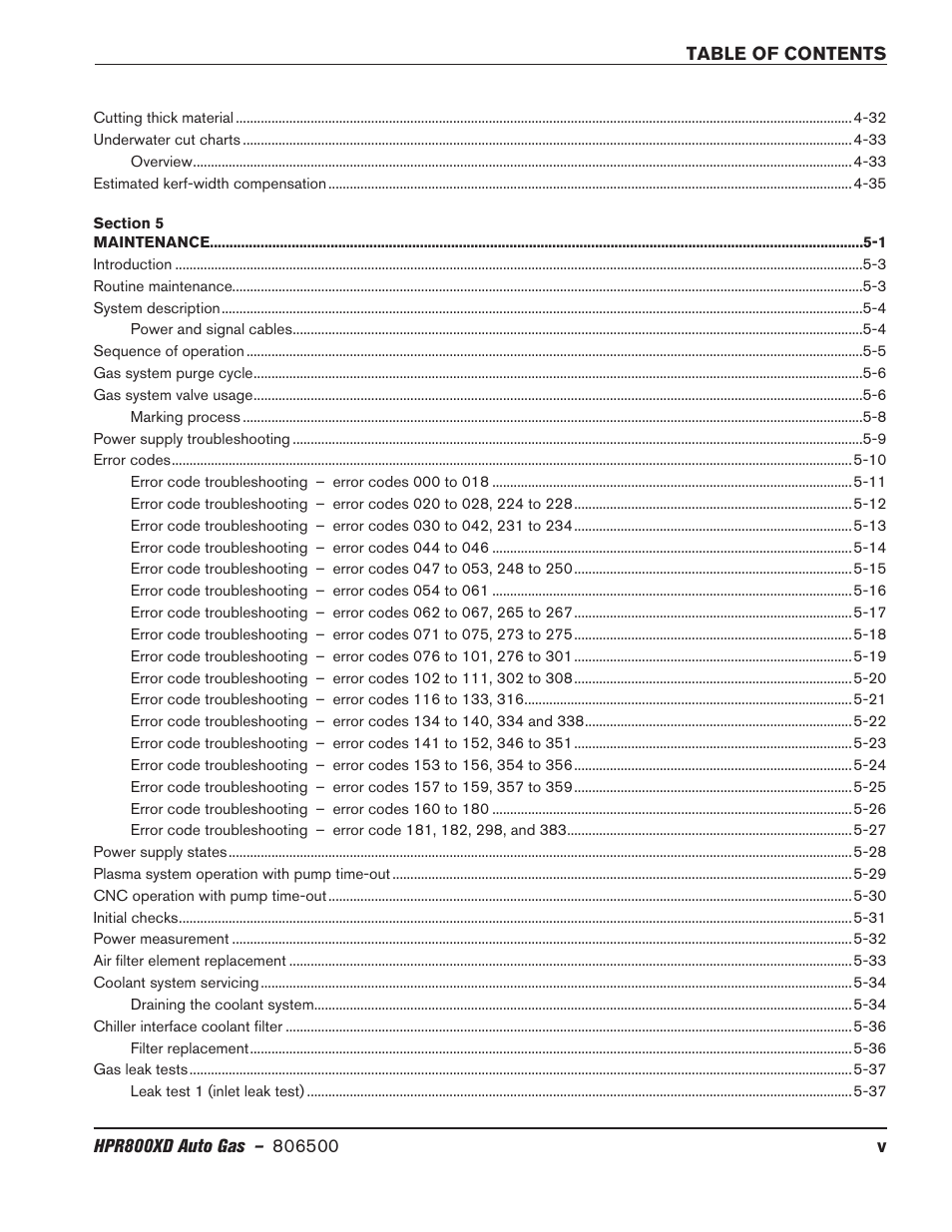 Hypertherm HPR800XD Auto Gas Rev.2 User Manual | Page 13 / 368