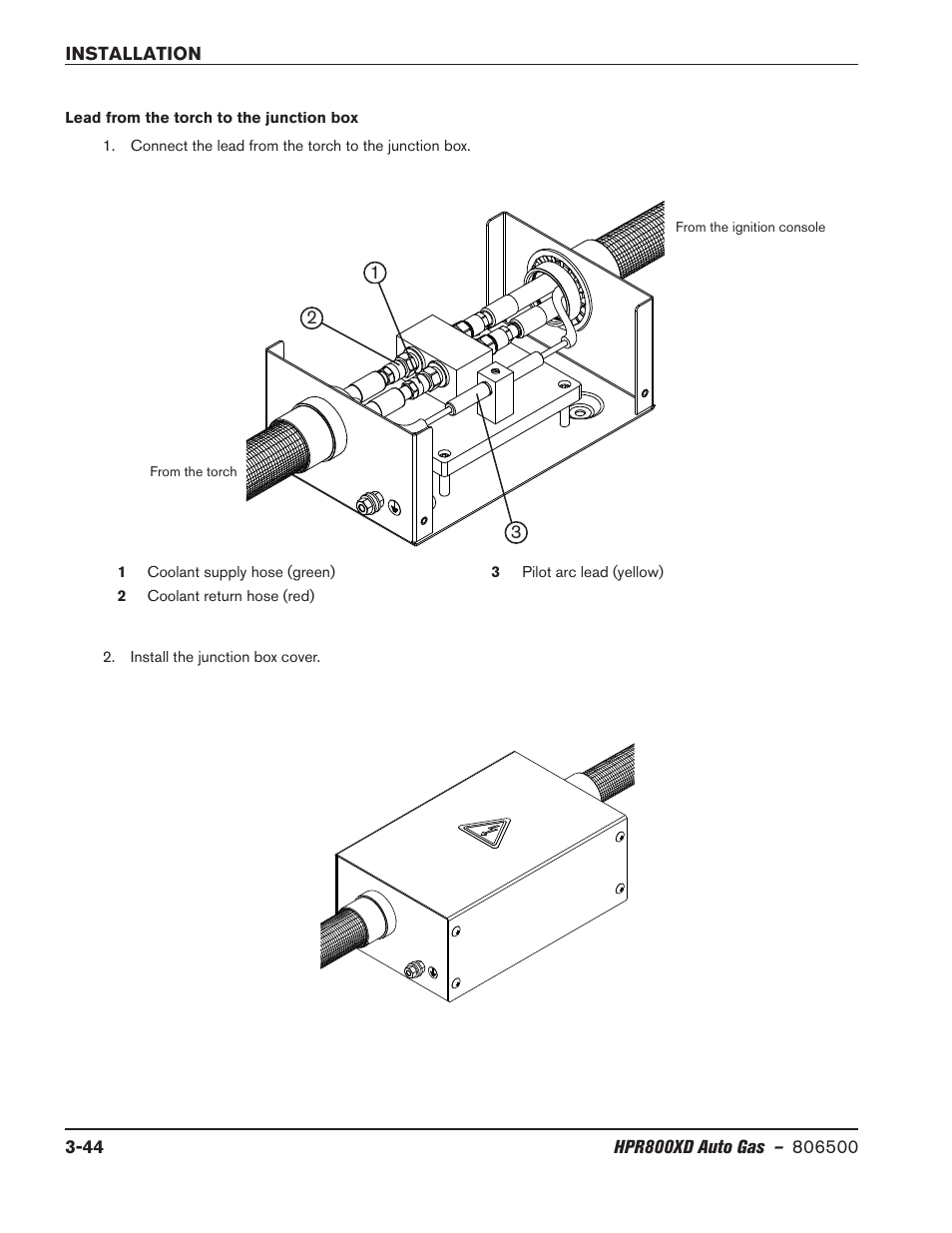 Hypertherm HPR800XD Auto Gas Rev.2 User Manual | Page 84 / 368