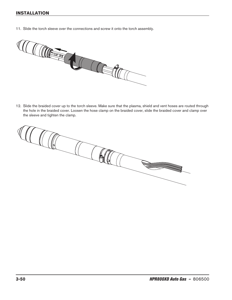 Hypertherm HPR800XD Auto Gas Rev.2 User Manual | Page 90 / 368