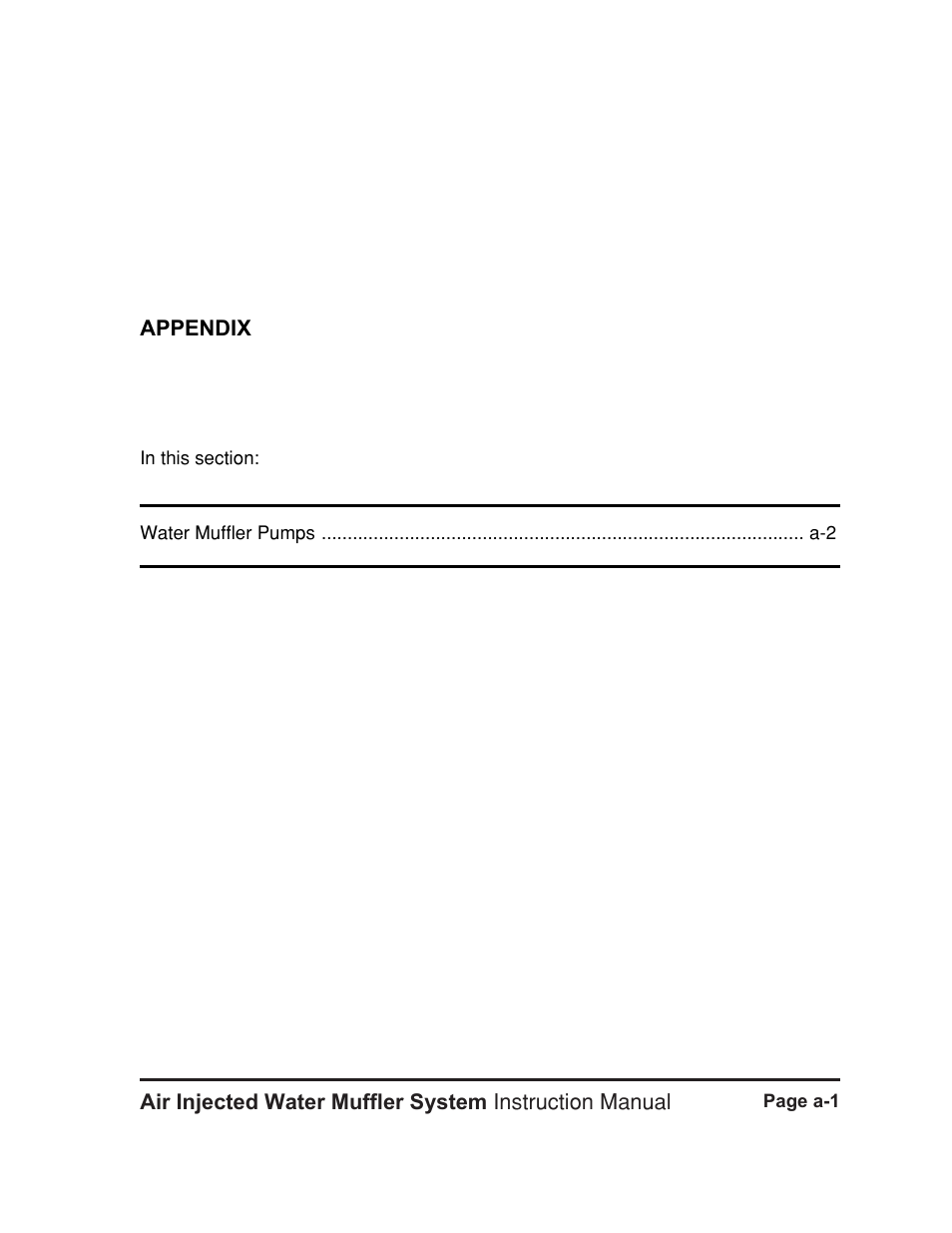 Appendix | Hypertherm HT400 Air Injected Water Muffler System User Manual | Page 35 / 40