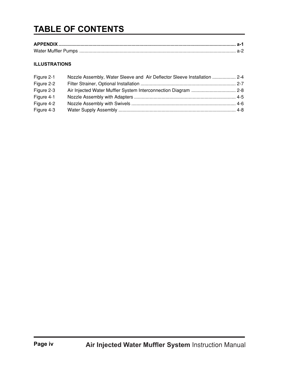 Hypertherm HT400 Air Injected Water Muffler System User Manual | Page 7 / 40