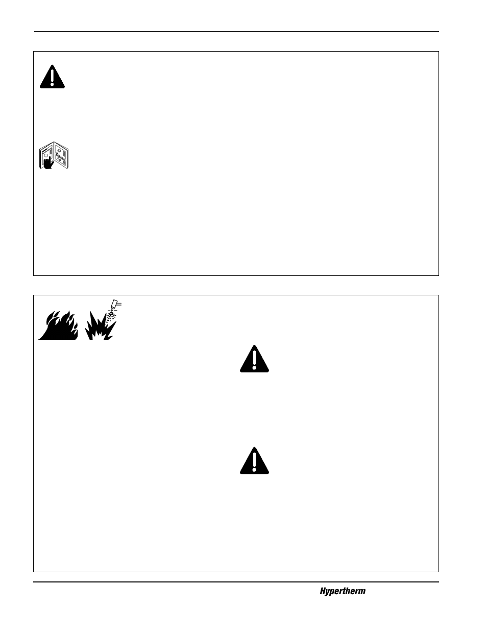 Recognize safety information -2, Follow safety instructions -2, Cutting can cause fire or explosion -2 | Hypertherm H401 Power Supplies User Manual | Page 10 / 62