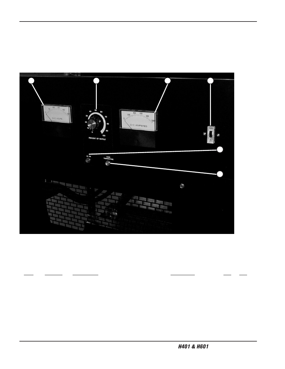 Front panel outside -2, Front panel outside | Hypertherm H401 Power Supplies User Manual | Page 43 / 62