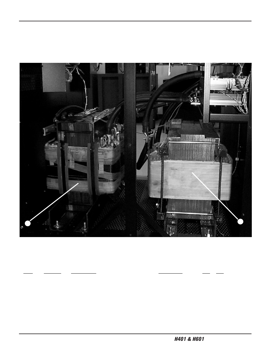 Transformer and inductor -4, Transformer and inductor | Hypertherm H401 Power Supplies User Manual | Page 45 / 62