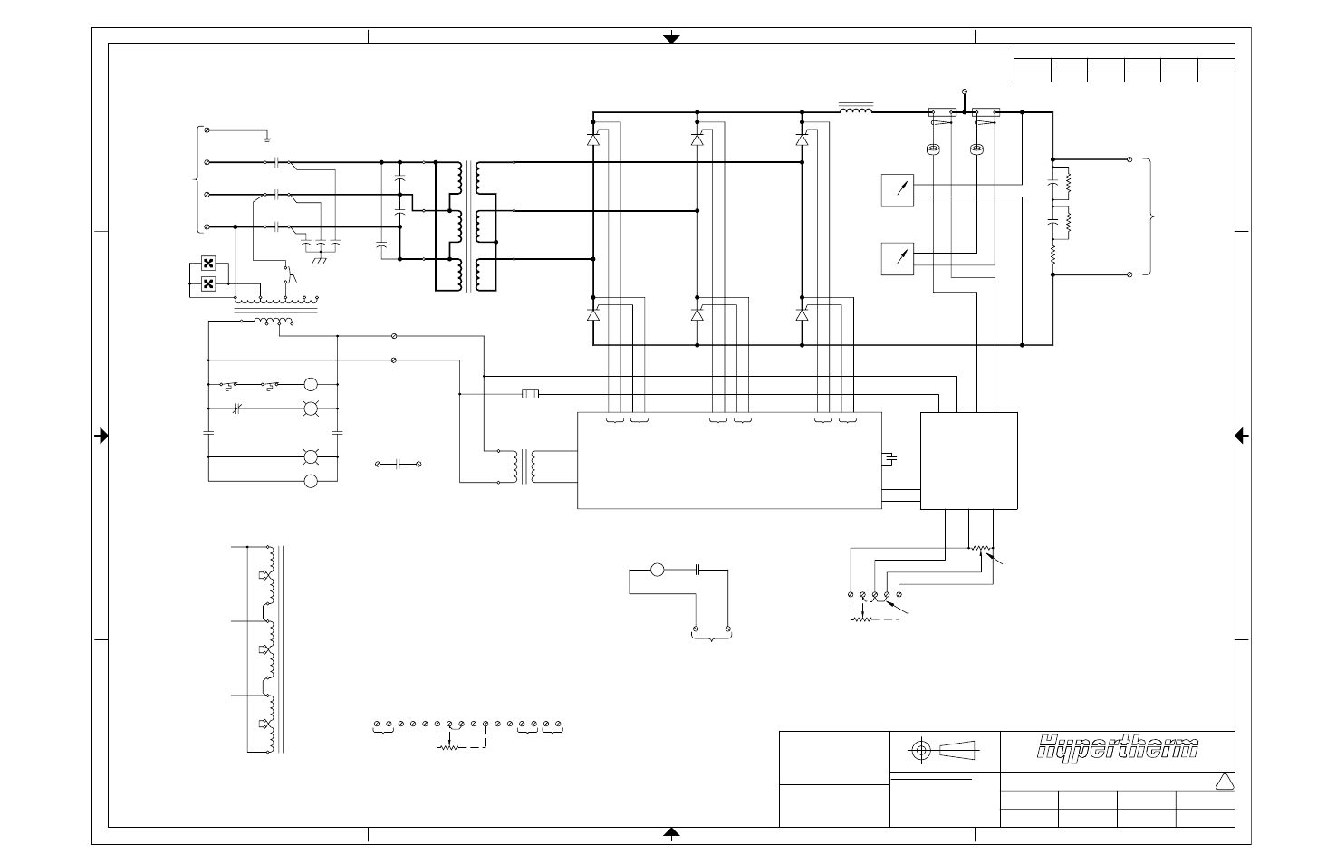 H601-400v -13, A7-13 | Hypertherm H401 Power Supplies User Manual | Page 56 / 62