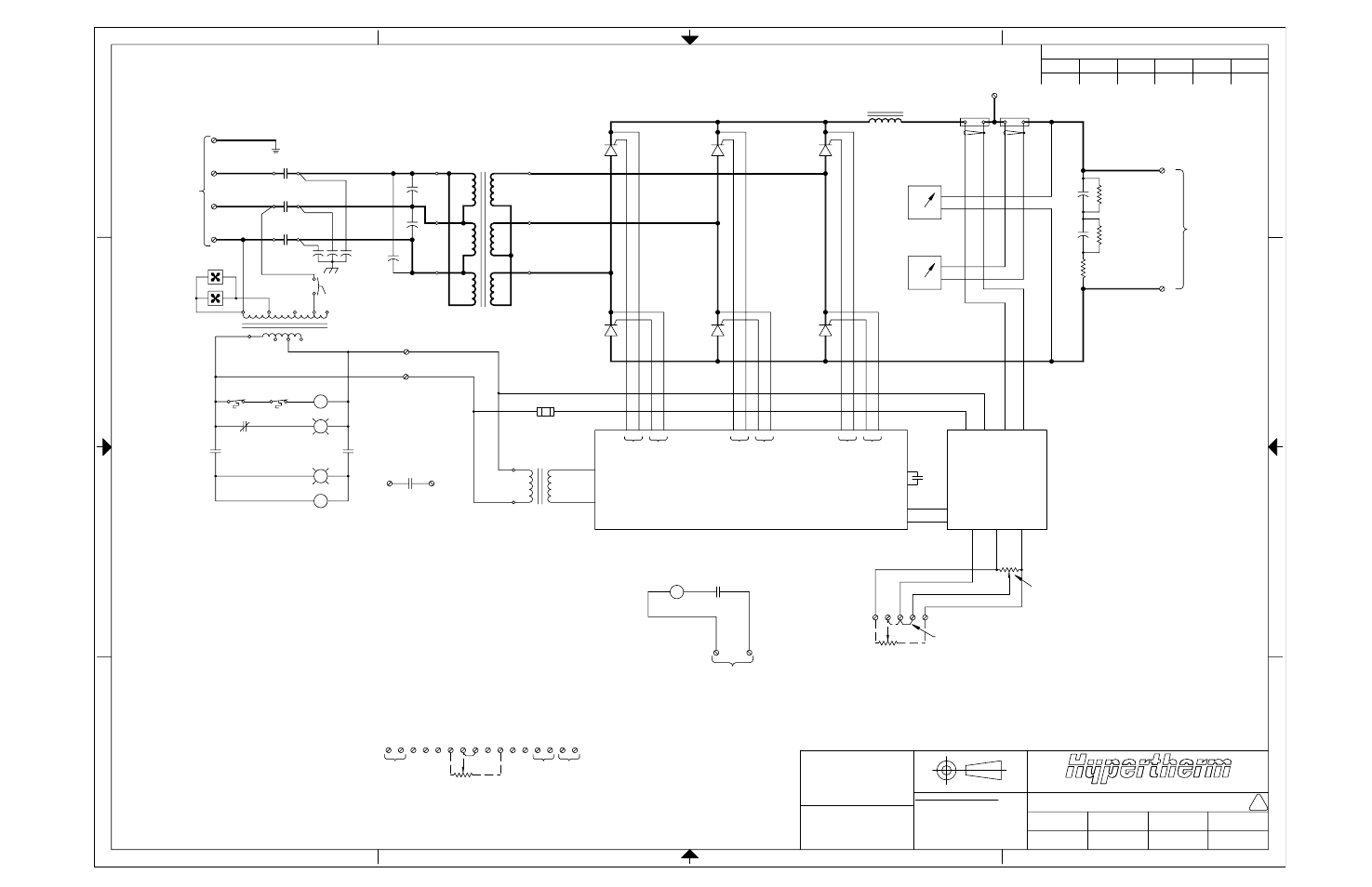 H601-480v -15, A7-15 | Hypertherm H401 Power Supplies User Manual | Page 57 / 62