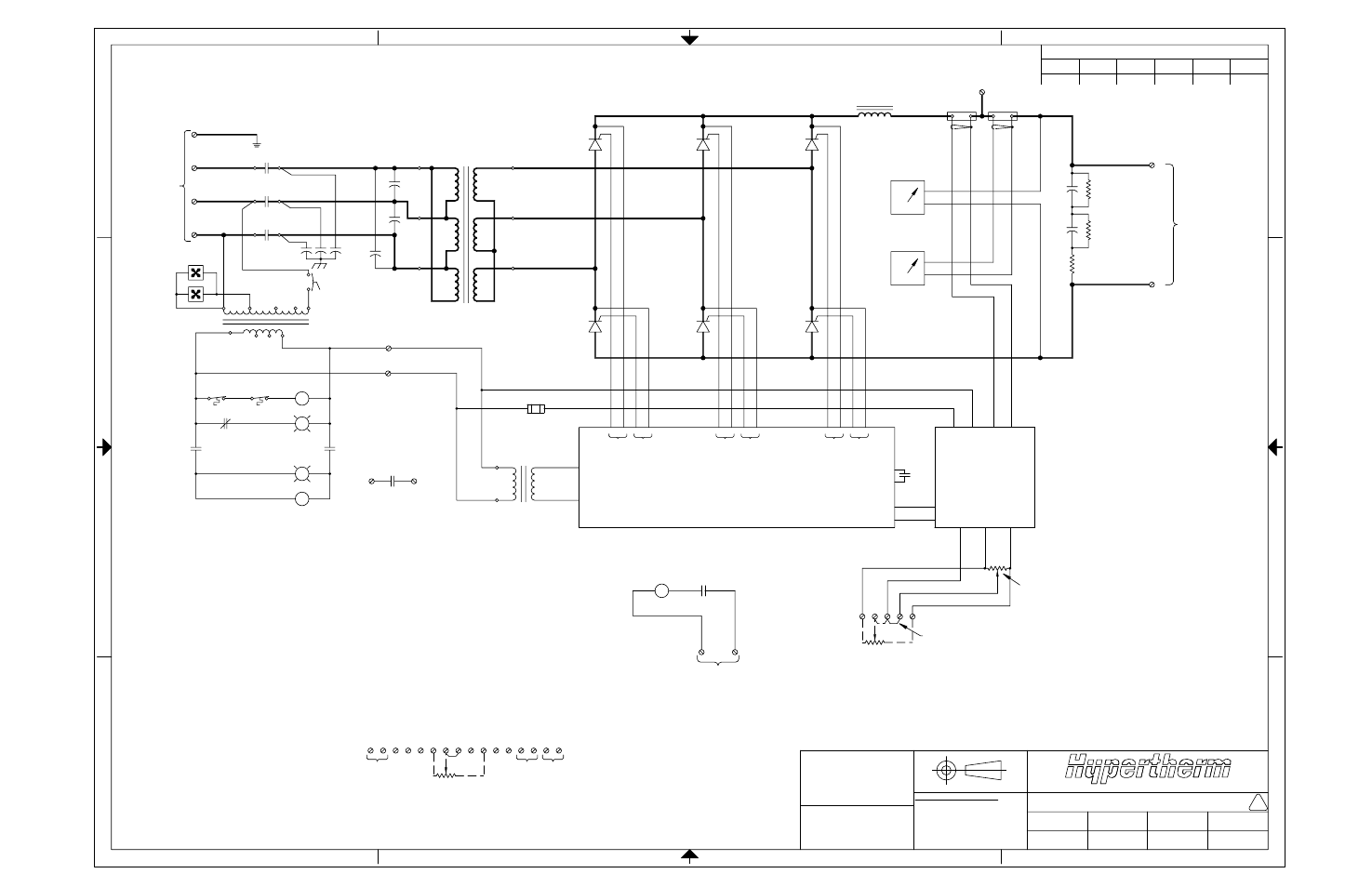 H601-600v -17, A7-17 | Hypertherm H401 Power Supplies User Manual | Page 58 / 62